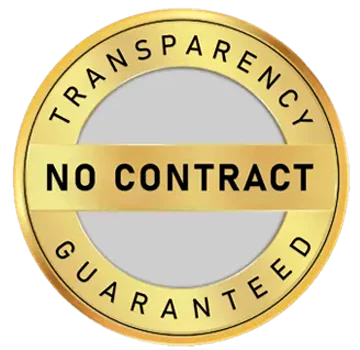 Transparency: no contract guaranteed